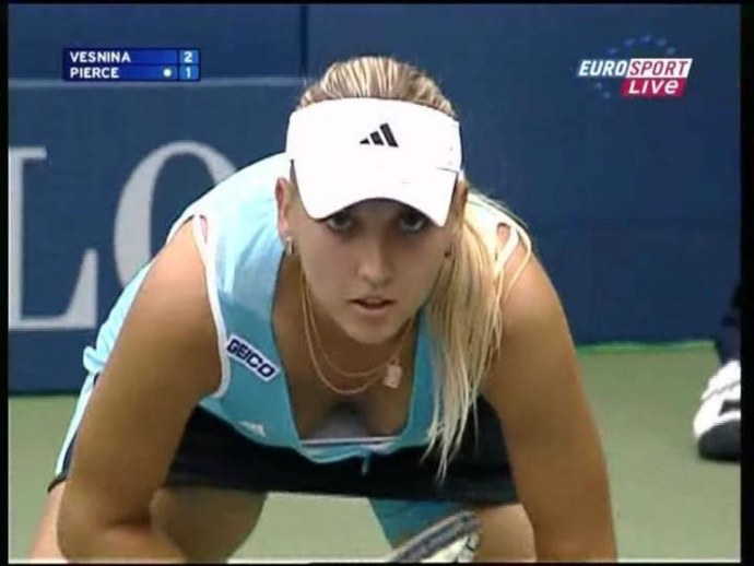 Елена Веснина ню