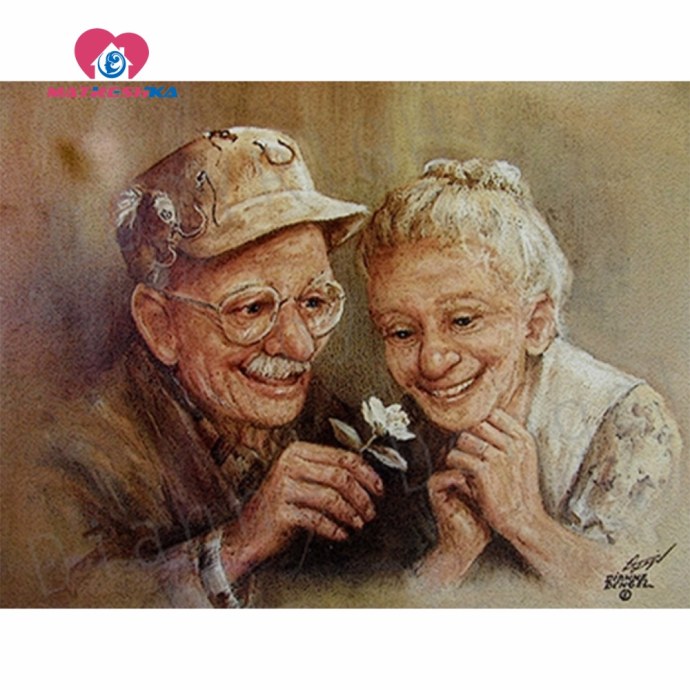 Картины пожилых людей