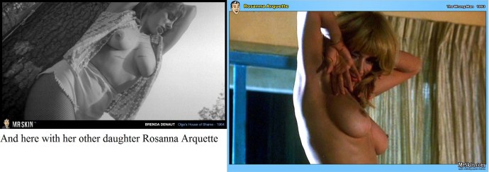 Актриса Розанна Аркетт обнаженка в фильме