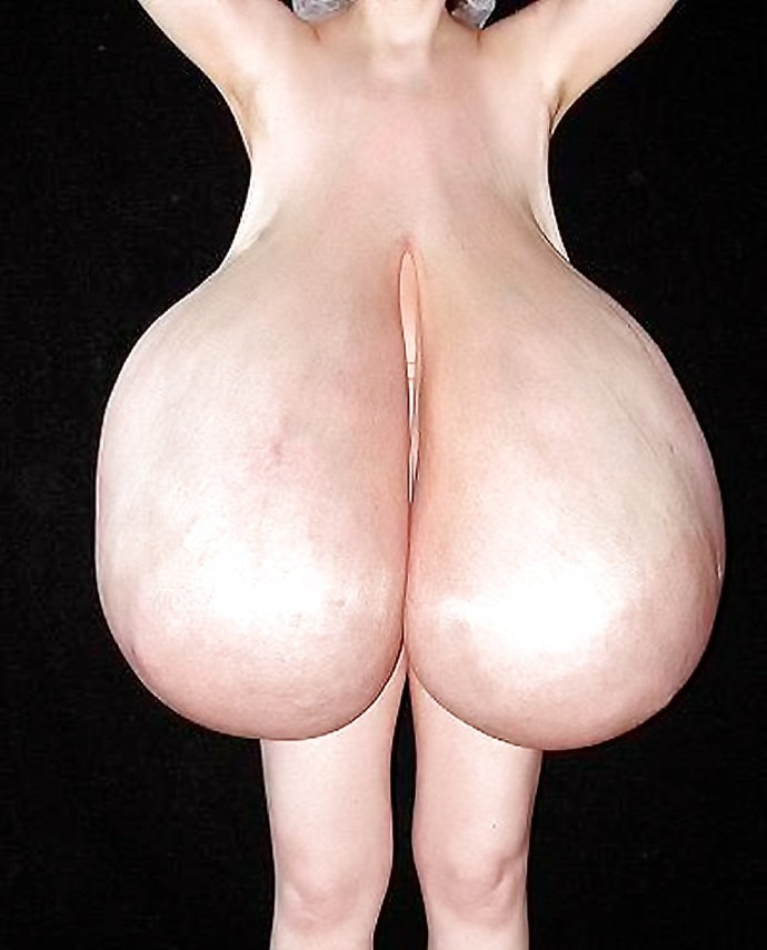 Огромные длинные сиськи