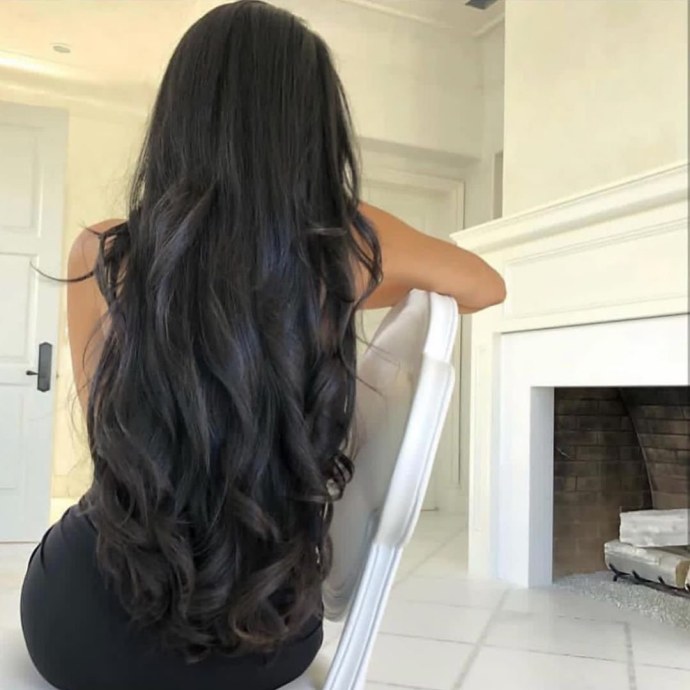 Шикарные длинные волосы