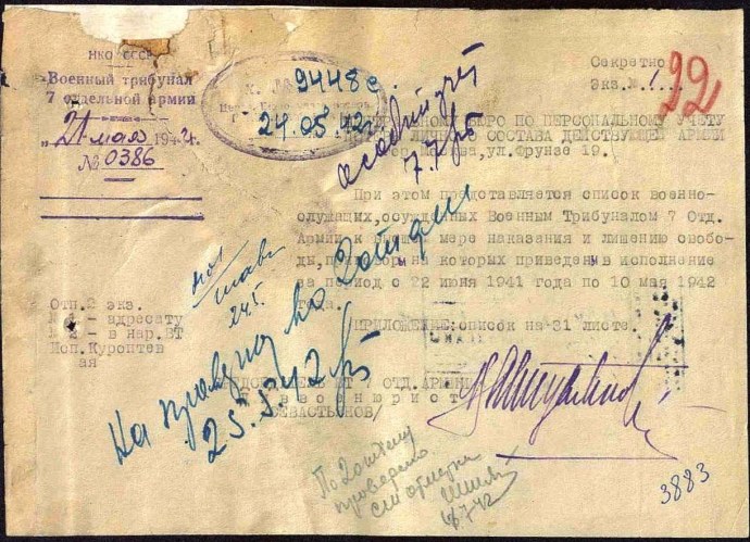 Военный трибунал 1942