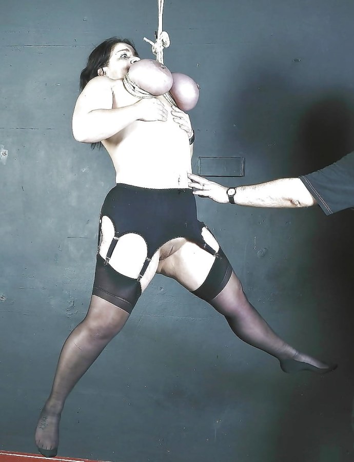 Бдсм подвешивание за грудь