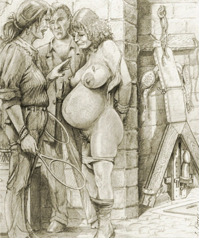 Эротические пытки женщин в рисунках