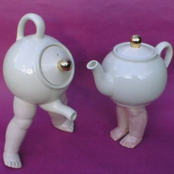 Смешной чайник