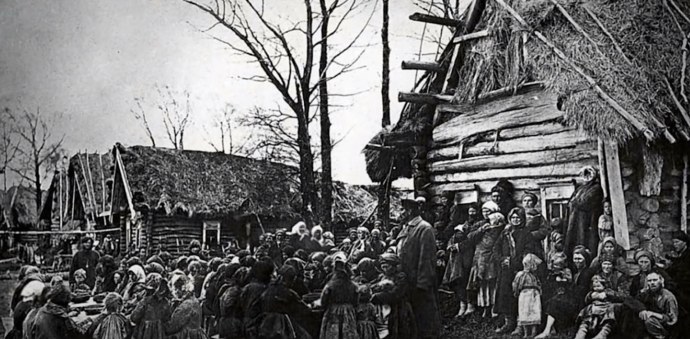 Крестьянин в деревне Зуево