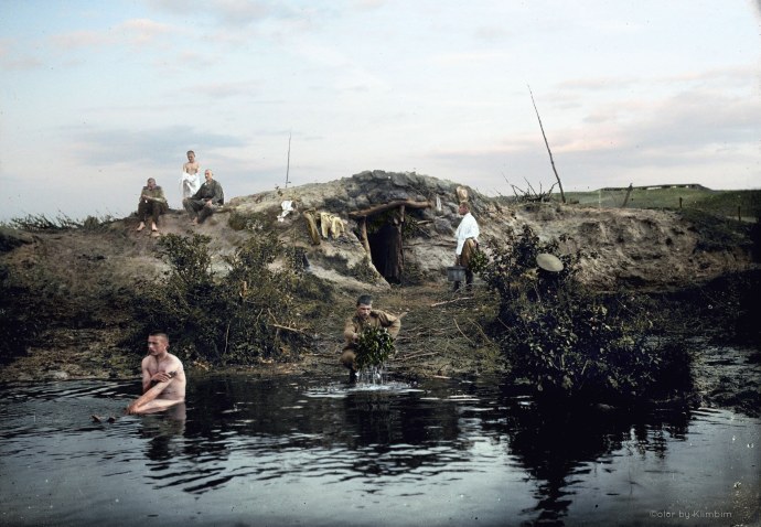 Солдатская баня