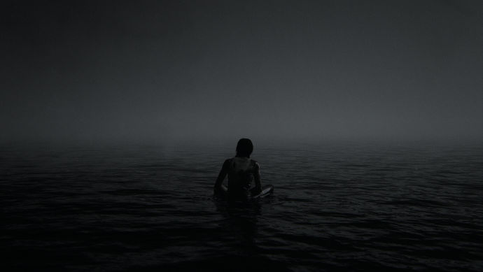 The last of us 2 Элли сидит в воде