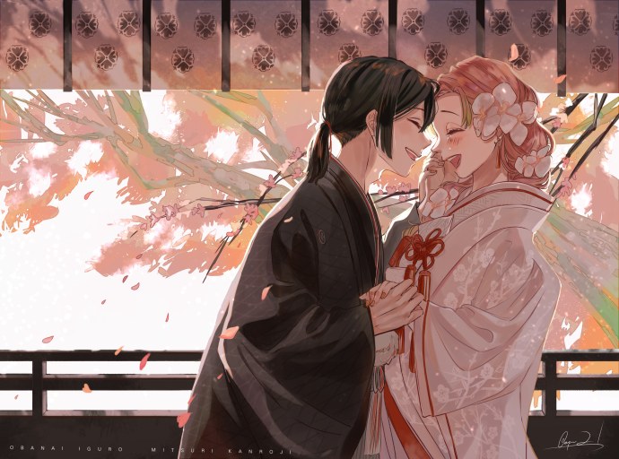 Обанай и Мицури обои