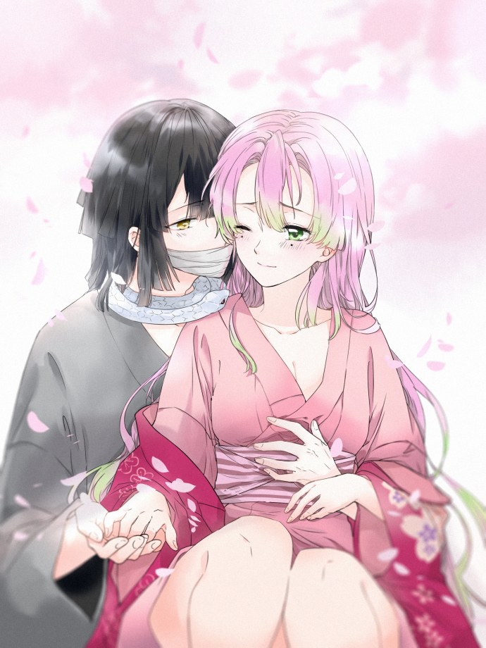 Мицури Канроджи и обанай Игуро 18