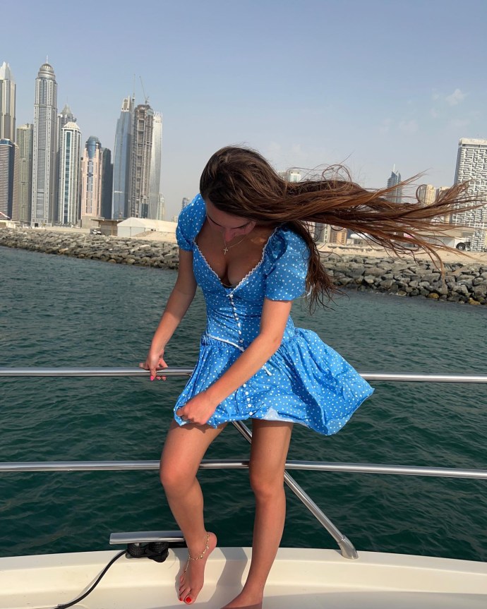 Лиза Нугуманова в Дубае