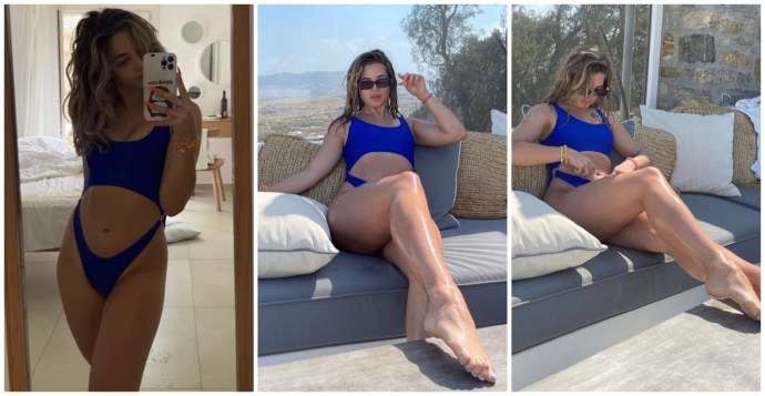 Аня Покров в купальнике