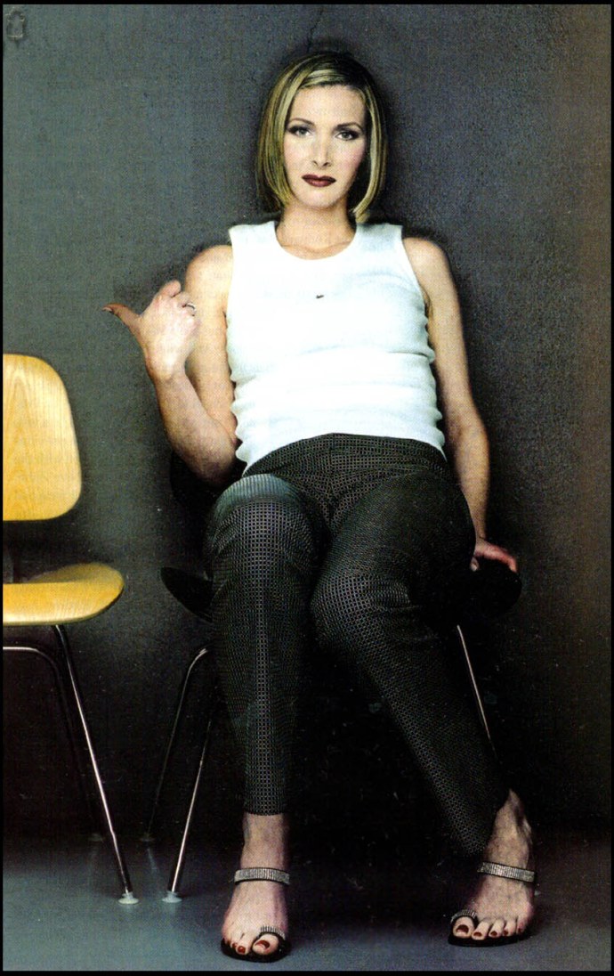 Лиза Кудроу-Фиби в колготках