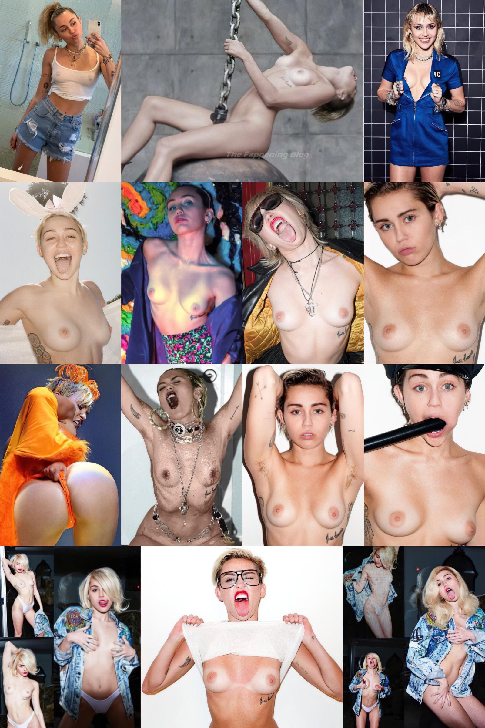 Has miley cyrus ever posed nude