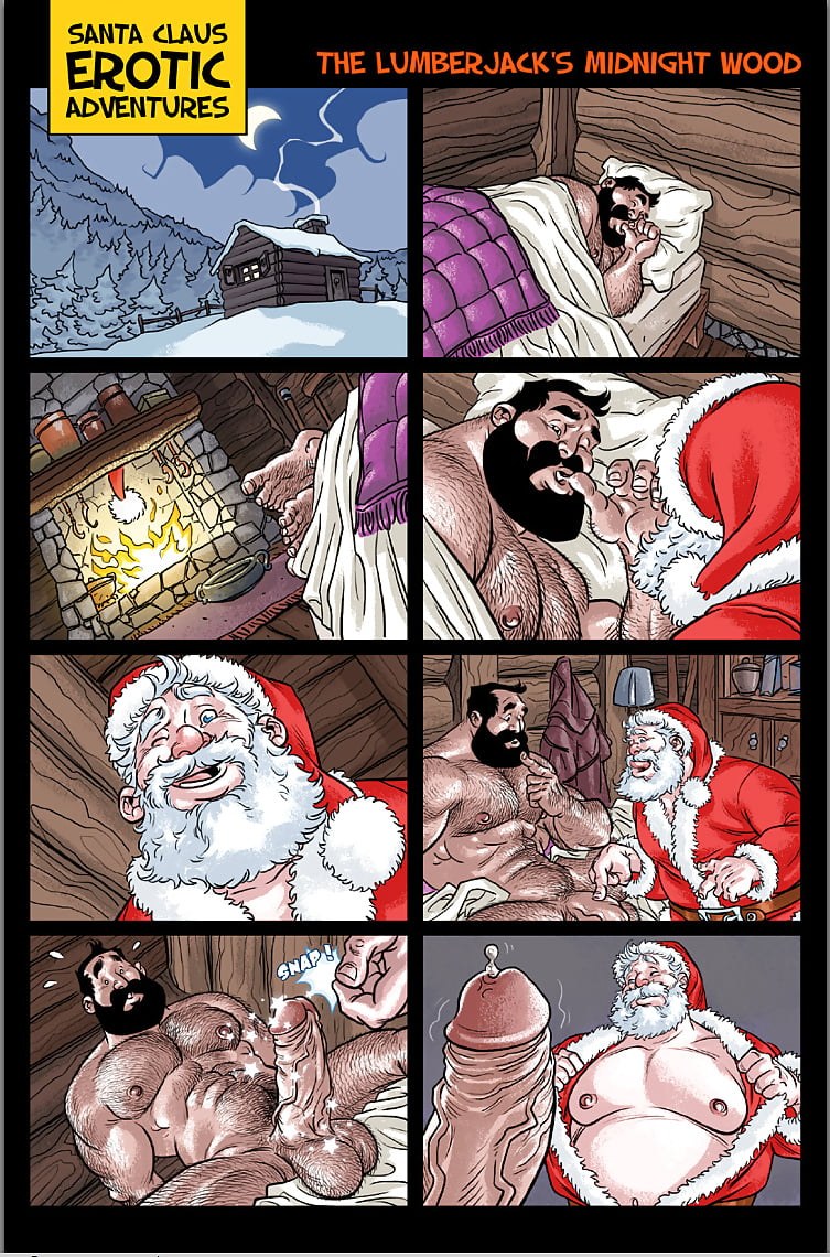 Санта Клаус жестко выебал Снегурочку за плохое поведение в канун Рождества