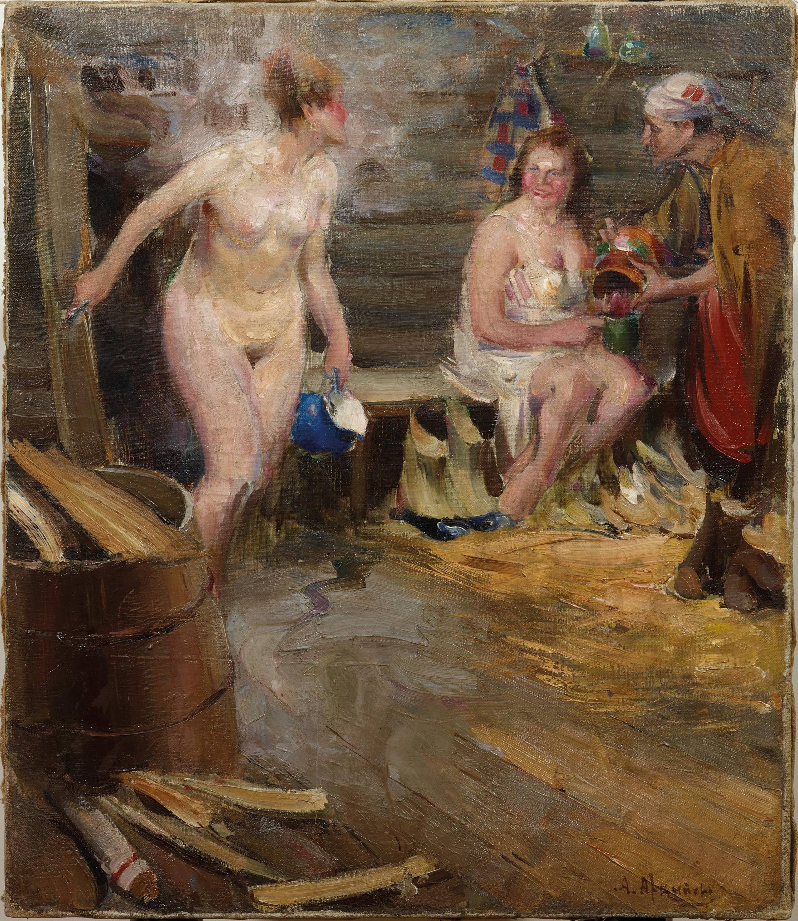 женщины купаются в сауне голыми фото 38