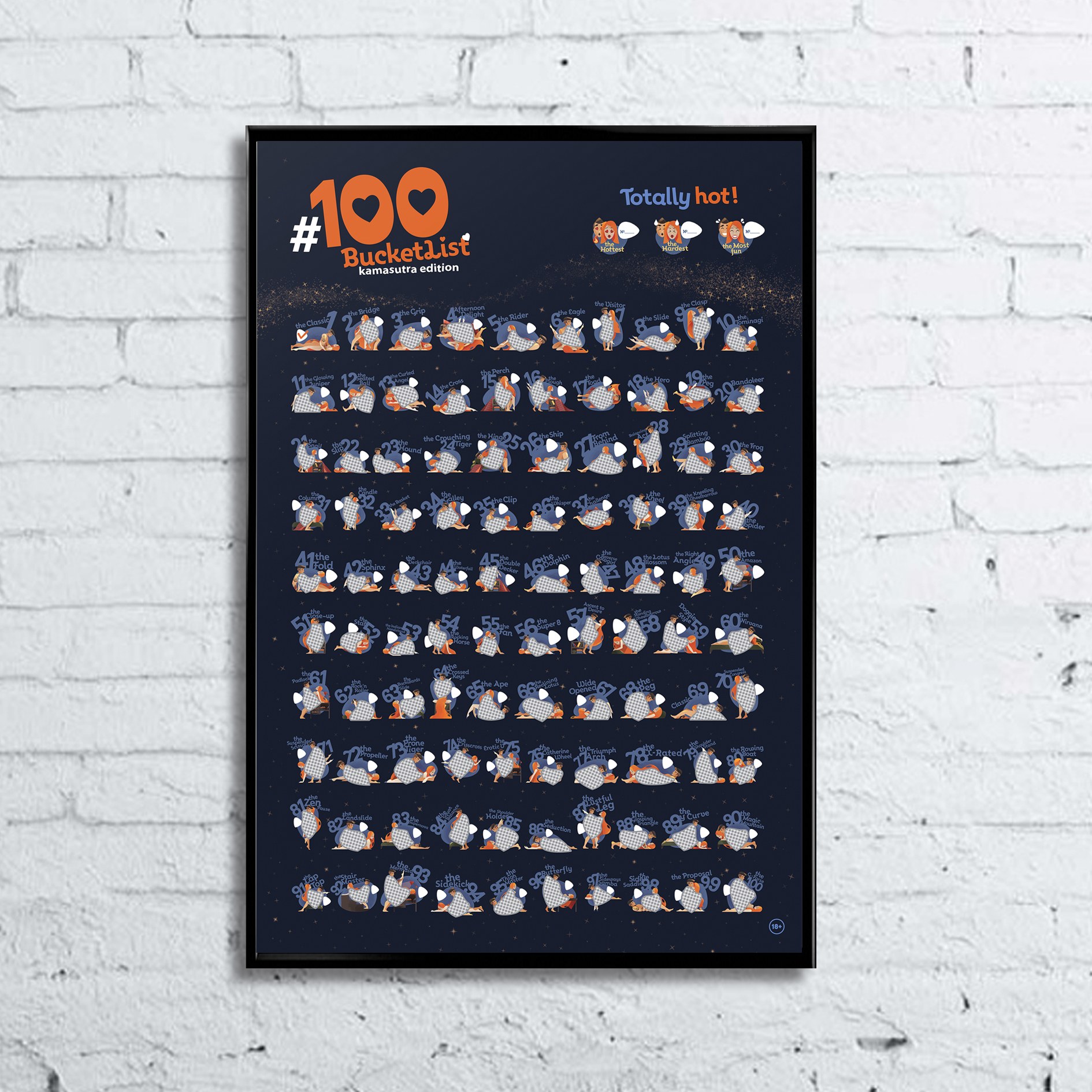 Позы От 1 До 100