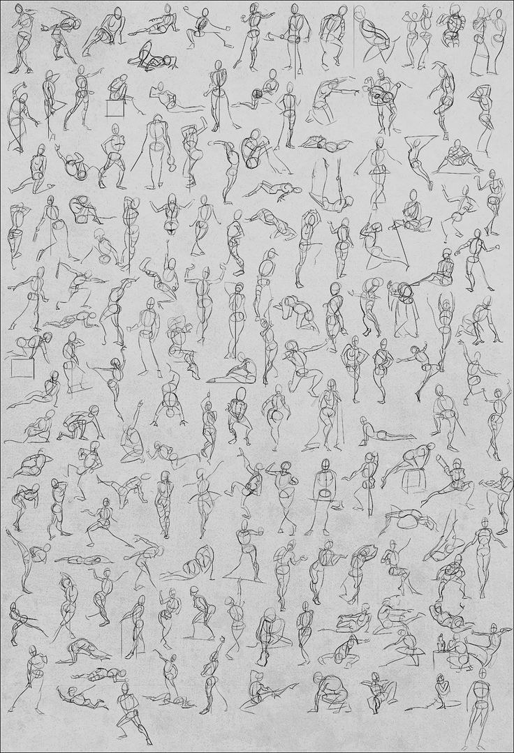 Позы для рисунков