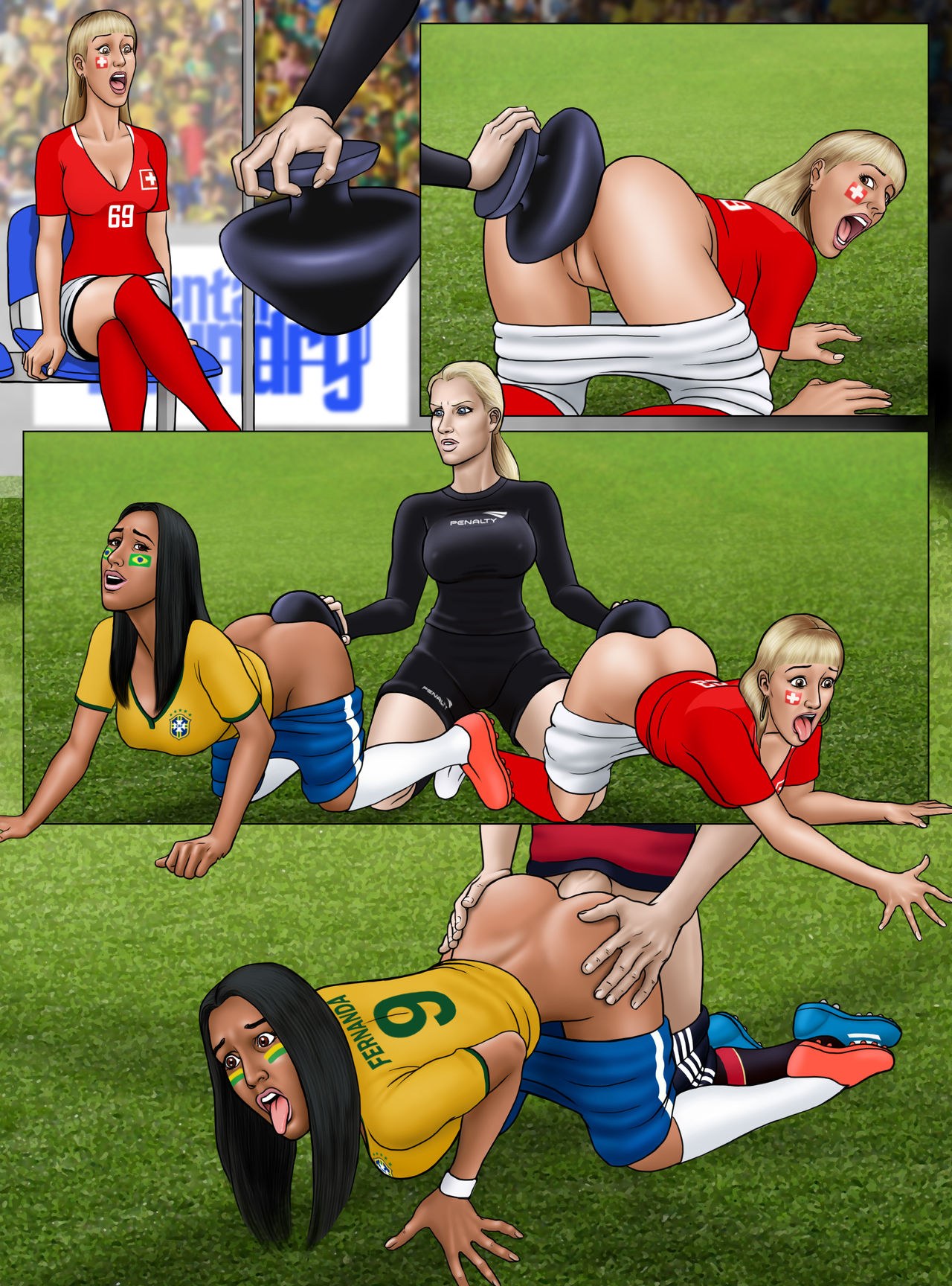Порно футбол аниме фото 5