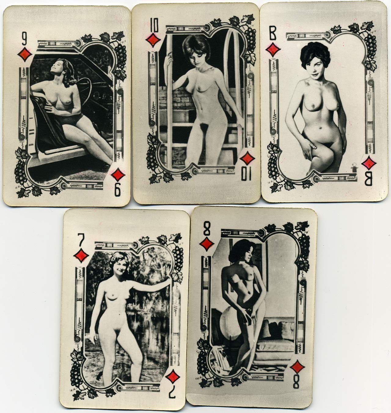 ретро игральные карты эротика фото 1
