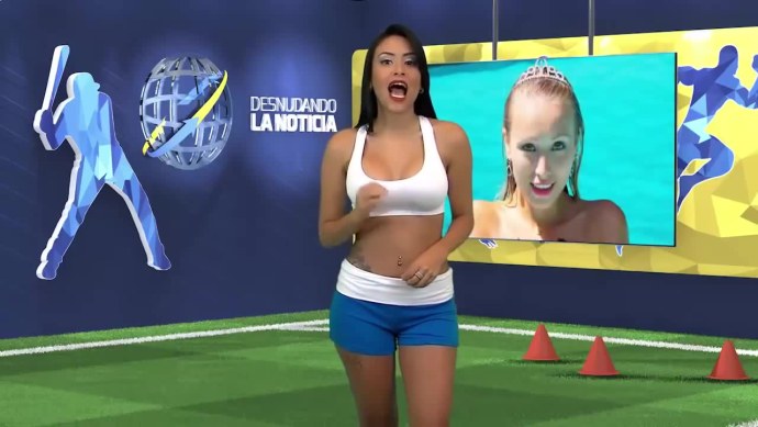 Венесуэльская телеведущая Юви