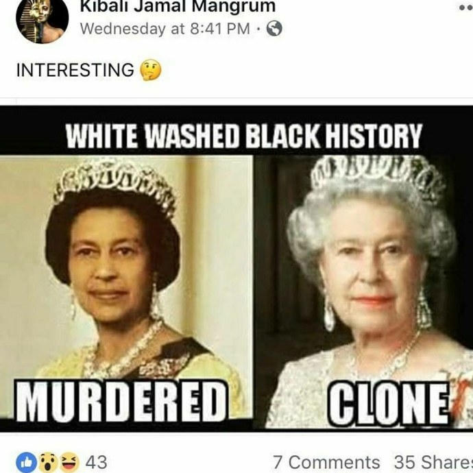 Королева Елизавета выкидывает краба