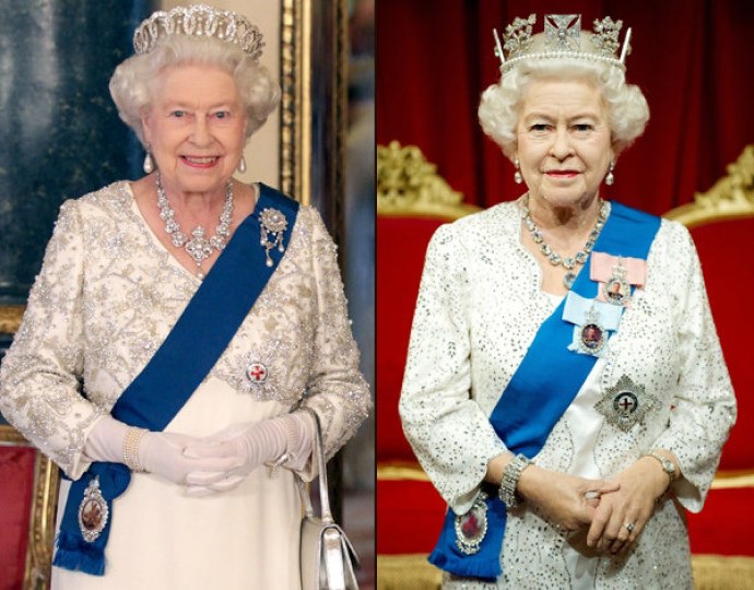 Елизавета вторая в купальнике