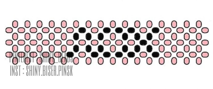 Схемы для бисероплетения кольца