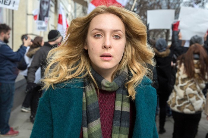 Мила Сивацкая в Нижнем белье в сериале Гранд отель