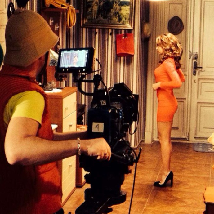 Мила Сивацкая в Нижнем белье Гранд Лион