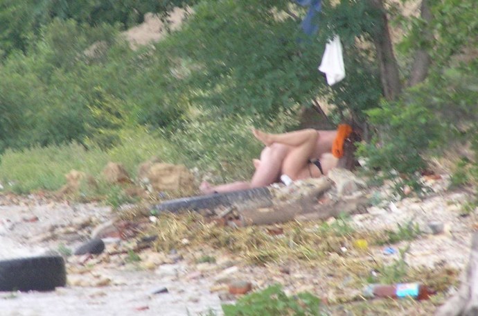 Голые женщины спалились