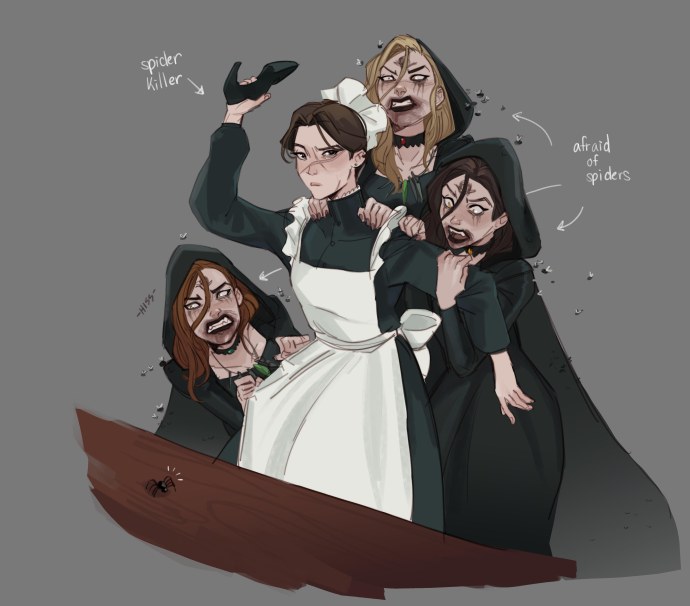 Дочери леди Димитреску резидент эвил 8 Кассандра арт