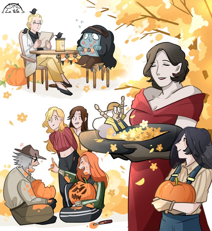 Семья Димитреску арты