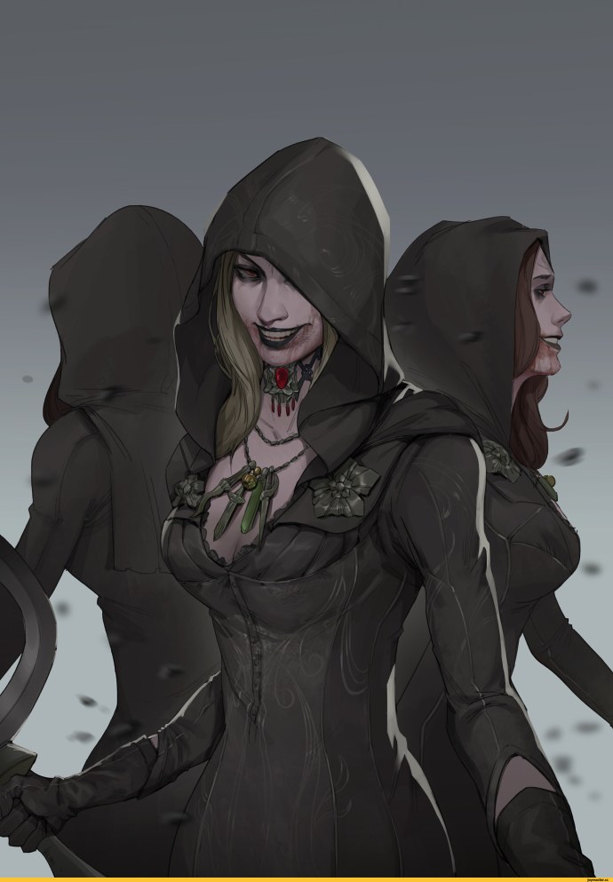 Даниэла Димитреску Resident Evil Village Art