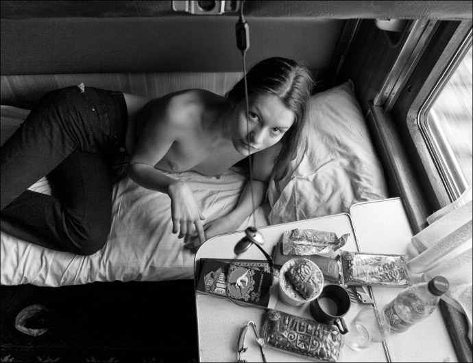 Фотосессия в купе