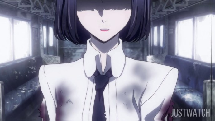 Акико Йосано в платье