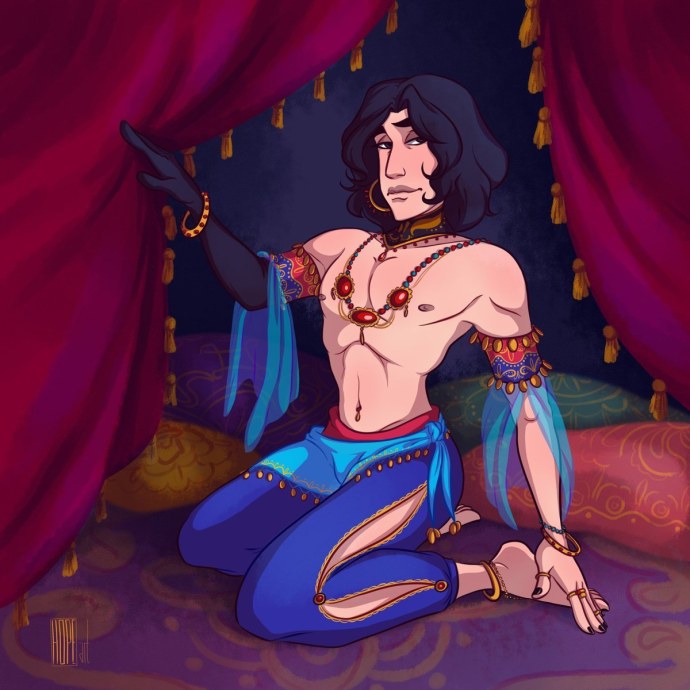 Джафар Дисней и Жасмин +18