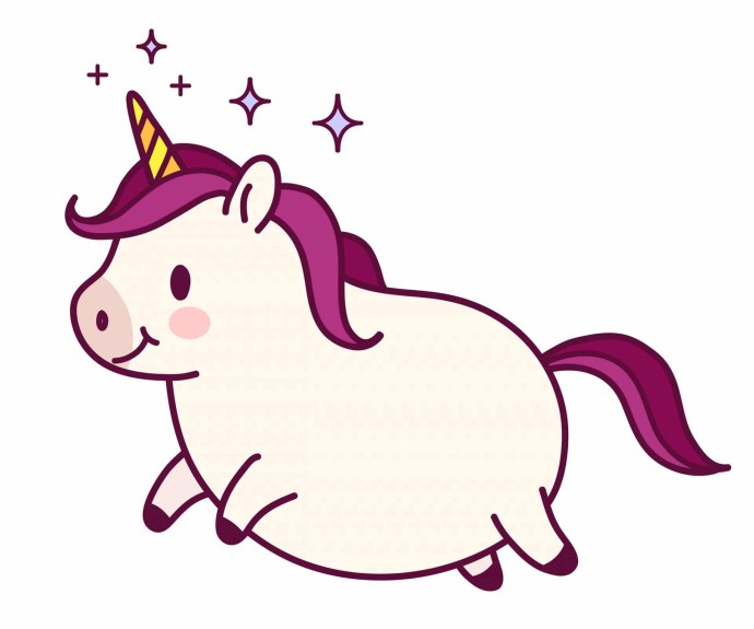 Толстенький Единорог