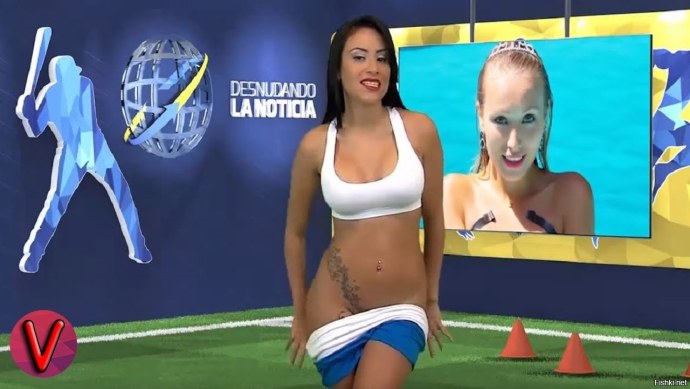 Венесуэльская телеведущая Юви