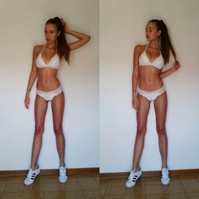 Стройные девушки в разных ракурсах