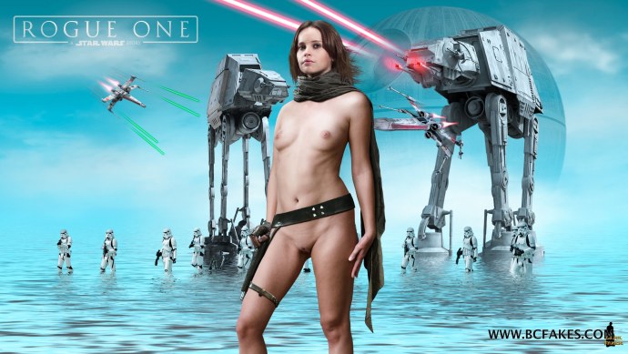 Фелисити Джонс Изгой один голая