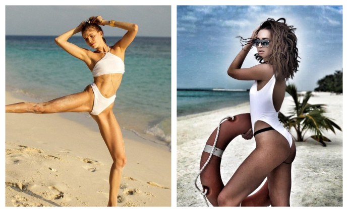 Регина Тодоренко в купальнике