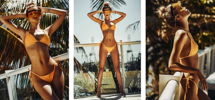 Фрида Аасен в джинсах