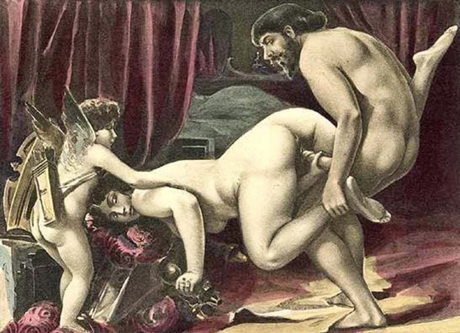 Откровенные картинки 19 века Поля Авриль (Paul Avril)