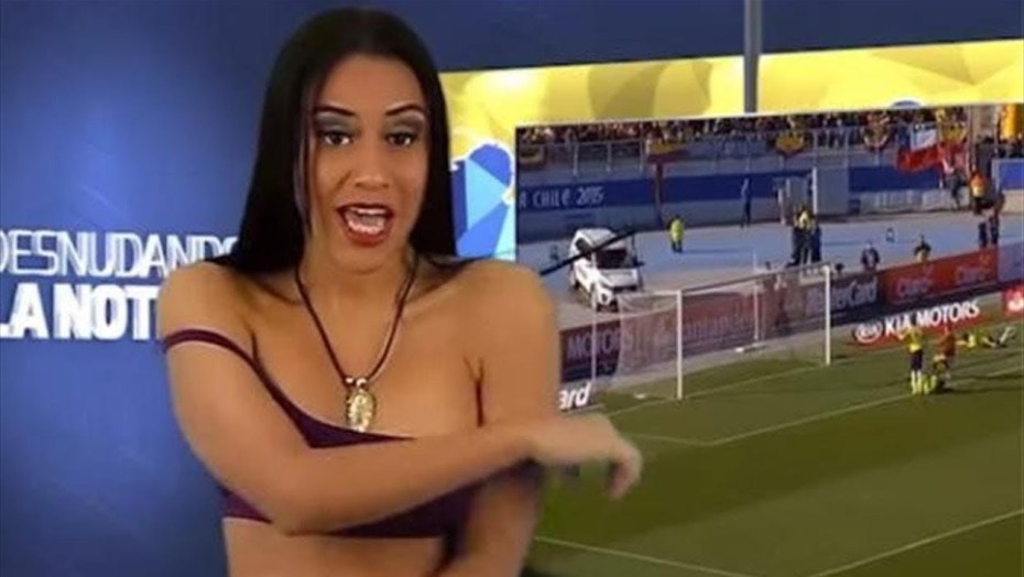 Венесуэльская телеведущая Юви Пальярес