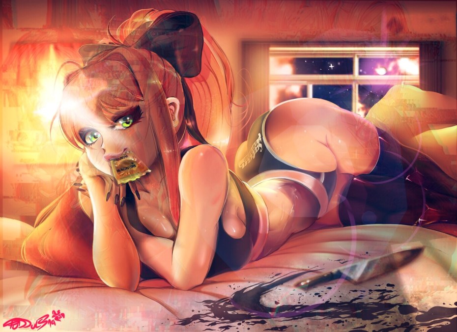 Моника доки доки сиськи