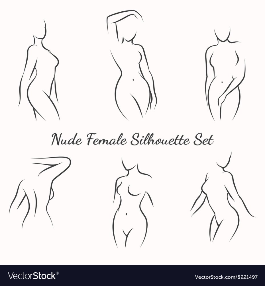 Контур женского тела