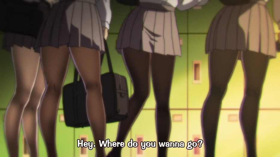 Ножки в чулках телесного цвета