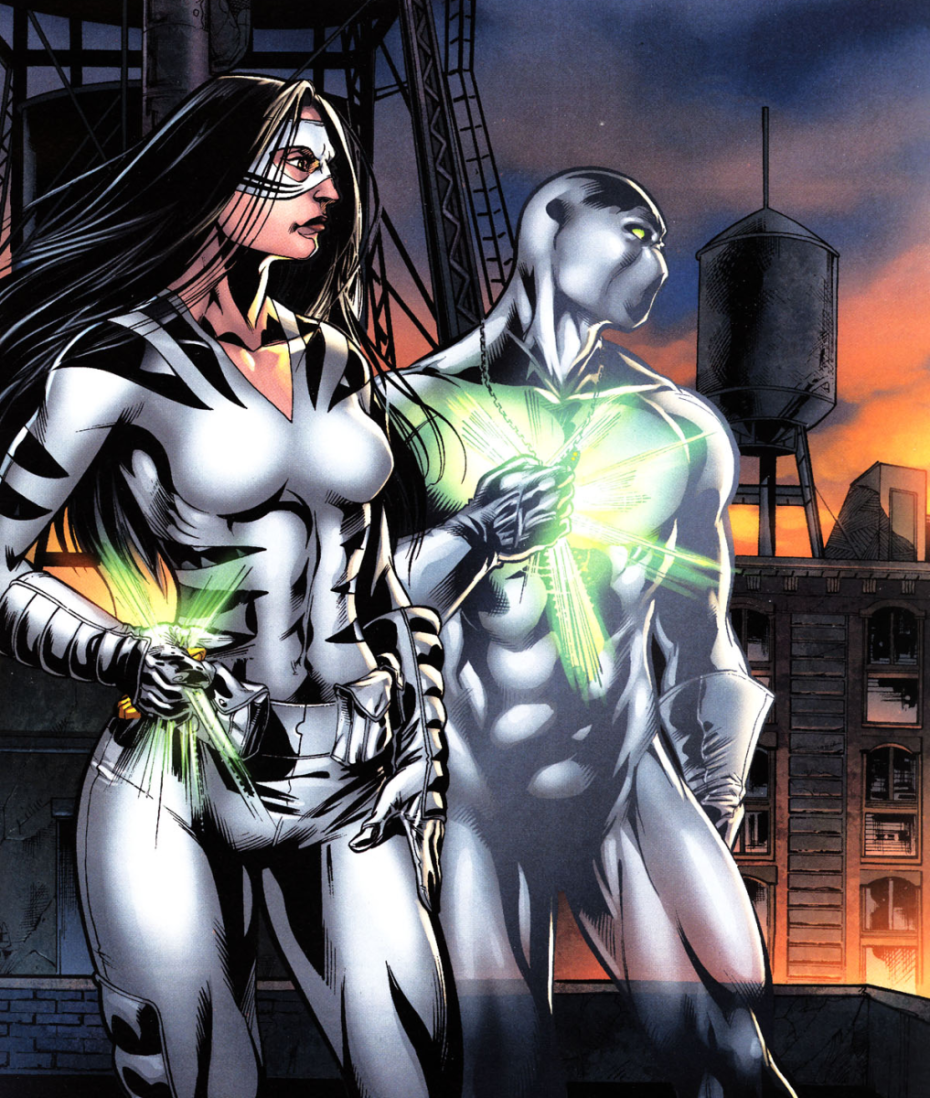 Белая тигрица Марвел голая