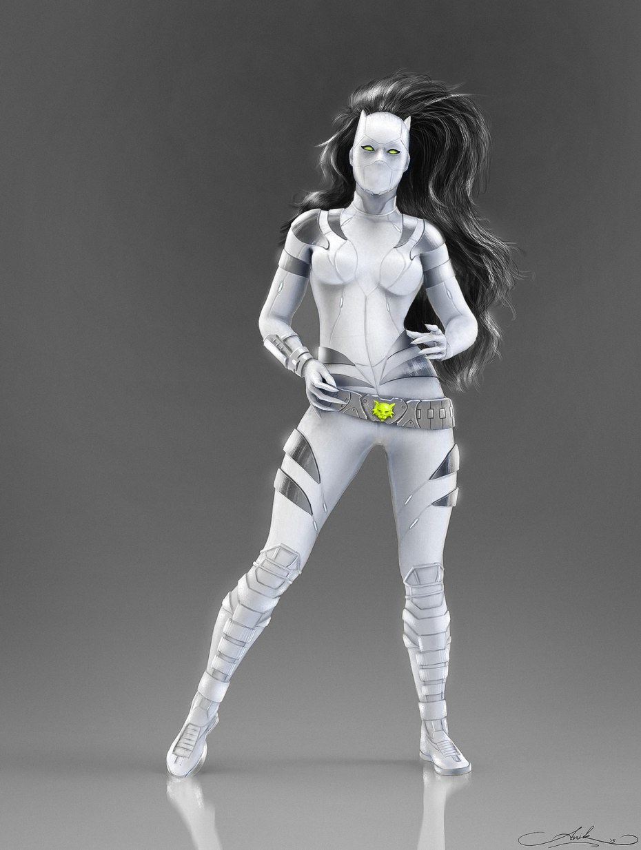 Белая тигрица Марвел rule34